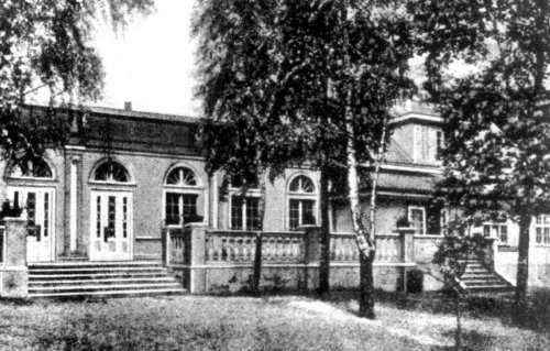 Dom  Strzelecki w Olecku w latach dwudziestych XX wieku.